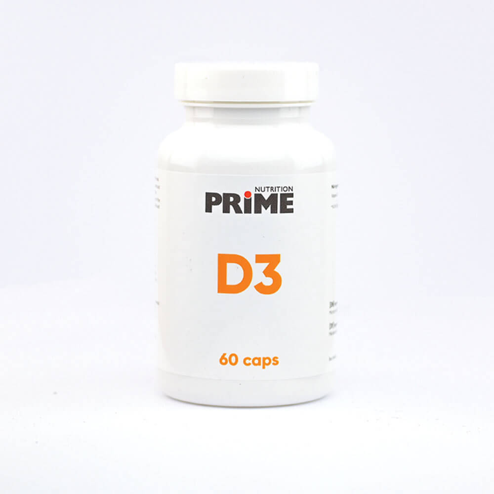 Prime Nutrition Vitamin D3, 60 caps – Gym365