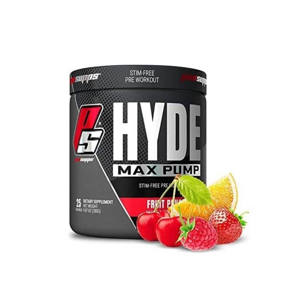 Köp Pro Supps Hyde Max Pump, 25 serv. (Fruit Punch) hos | Tills