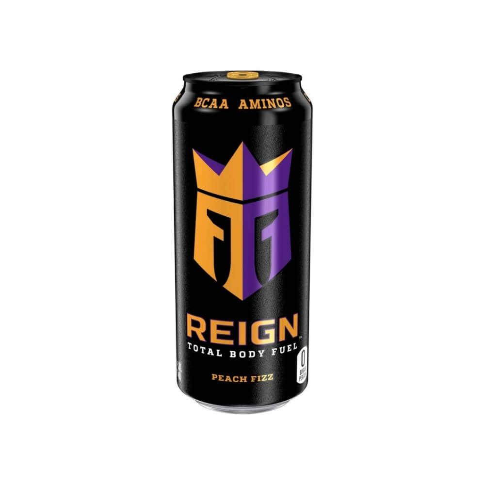 Köp Reign Energy, 500 ml (Peach Fizz) hos | Tillskottsbolaget.s