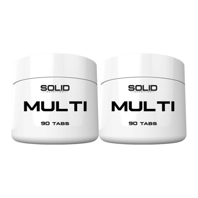 2 x SOLID Nutrition MULTI, 90 tabs