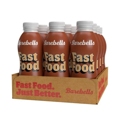 12 x Barebells Fast Food, 500 ml (Chocolate)