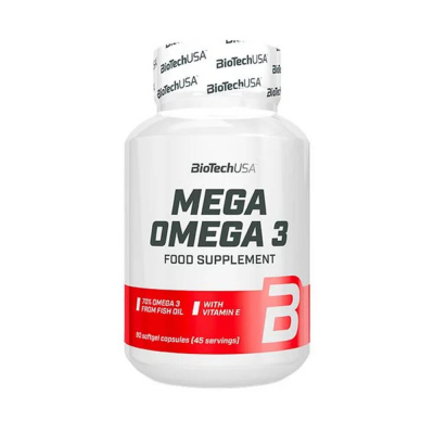 BioTechUSA Mega Omega 3, 90 caps