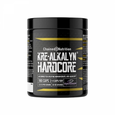 Chained Nutrition Kre-Alkalyn Hardcore, 160 caps