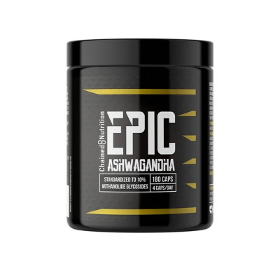 Chained Nutrition Epic Ashwagandha, 180 caps