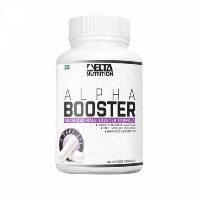 Delta Nutrition Alpha Booster, 120 caps