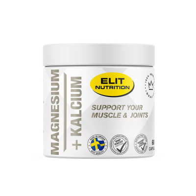 Elit Nutrition Magnesium + Kalcium, 60 caps