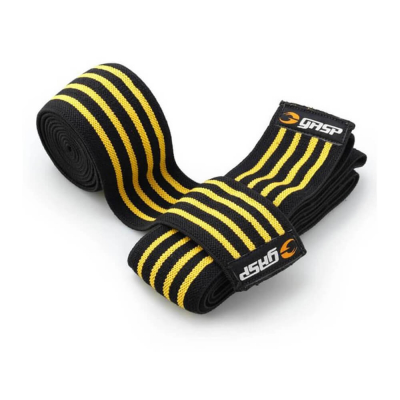 GASP Knee Wraps, Black/Flame