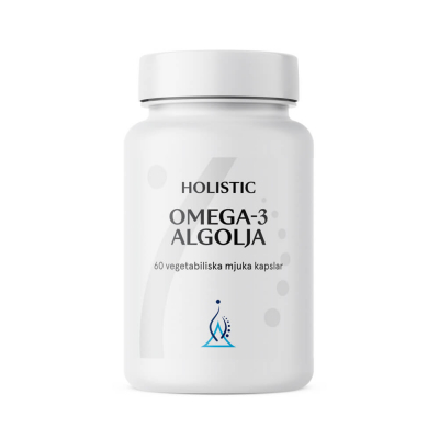 Holistic Omega-3 Algolja, 60 caps