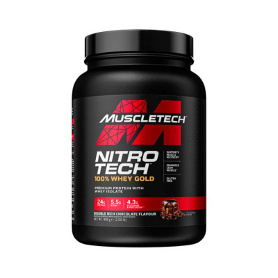 MuscleTech Nitro-Tech Whey Gold Protein, 908 g