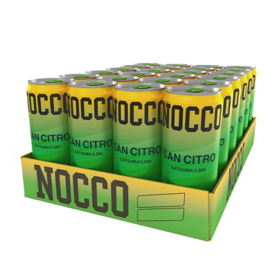 24 x NOCCO BCAA, 330 ml (San Citro)