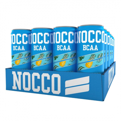 24 x NOCCO BCAA, 330 ml (Caribbean)