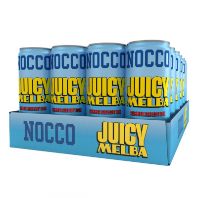 24 x NOCCO BCAA, 330 ml (Juicy Melba)