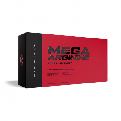 Scitec Nutrition Mega Arginine, 120 caps