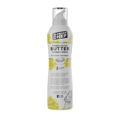 Slender Chef Cooking Spray, 200 ml, Butter