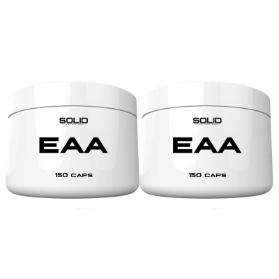 2 x SOLID Nutrition EAA, 150 mega caps