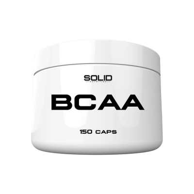 SOLID Nutrition BCAA, 150 mega caps