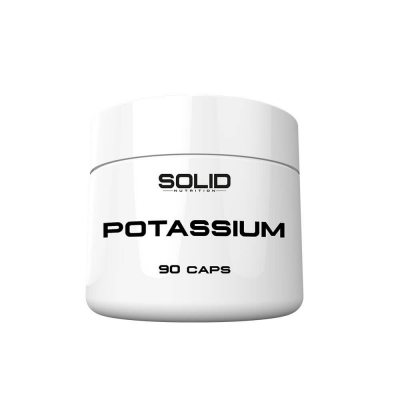 SOLID Nutrition Potassium, 90 caps