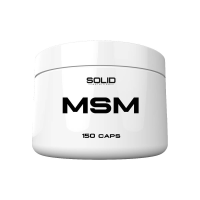 SOLID Nutrition MSM, 150 mega caps