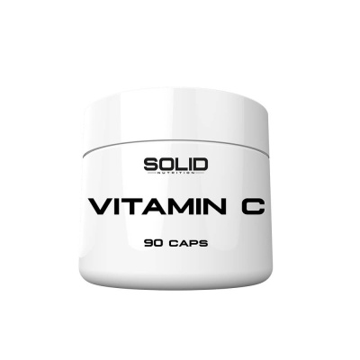 SOLID Nutrition Vitamin C, 90 caps