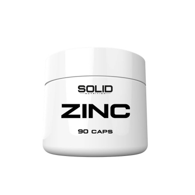 SOLID Nutrition Zinc, 90 caps