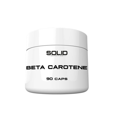 SOLID Nutrition Beta Carotene, 90 caps