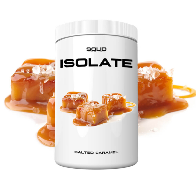 SOLID Nutrition Isolate, 750 g (Salted Caramel)