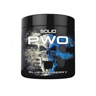 SOLID Nutrition BLACK LINE PWO, 400 g (Blue Raspberry)