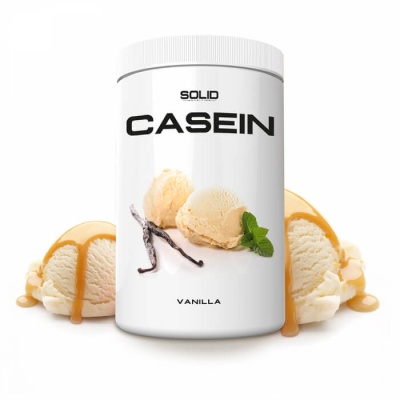 SOLID Nutrition Casein, 750 g (Vanilla)