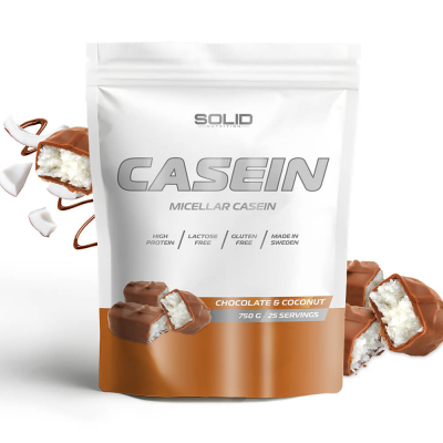 SOLID Nutrition Casein, 750 g (Chocolate & Coconut)