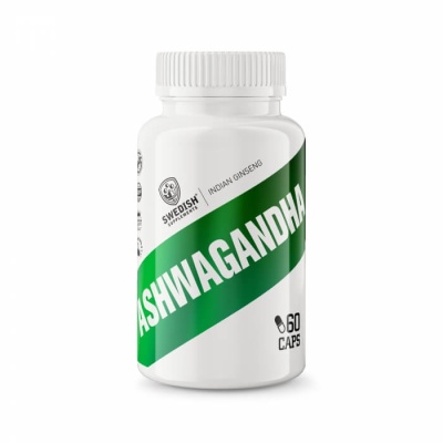 Swedish Supplements Ashwagandha, 60 caps