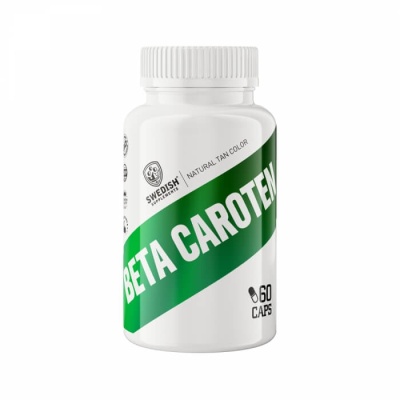 Swedish Supplements Beta Caroten, 60 caps