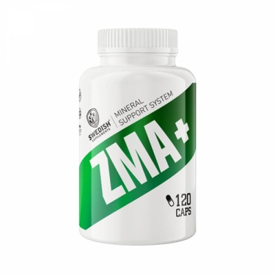 Swedish Supplements ZMA+, 120 caps