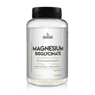 Supplement Needs Magnesium Bisglycinate, 120 caps