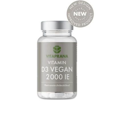 Vitaprana Vitamin D3 VEGAN 2000 IE, 110 caps