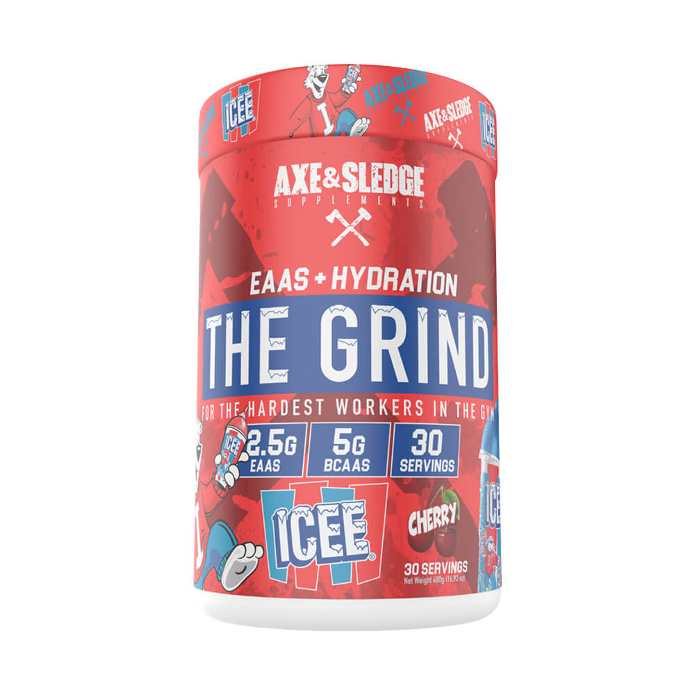 Axe & Sledge Supplements The Grind, 30 serv. (ICEE Cherry) i gruppen Kosttillskott & Livsmedel / Aminosyror / EAA hos Tillskottsbolaget (AXESLEDGE8994-9)