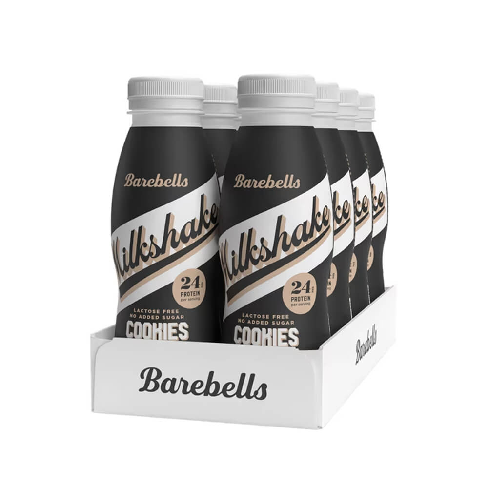 8 x Barebells Milkshake, 330 ml (Cookies & Cream) i gruppen Tema / Glutenfria Kosttillskott hos Tillskottsbolaget (BAREBELLS8956)