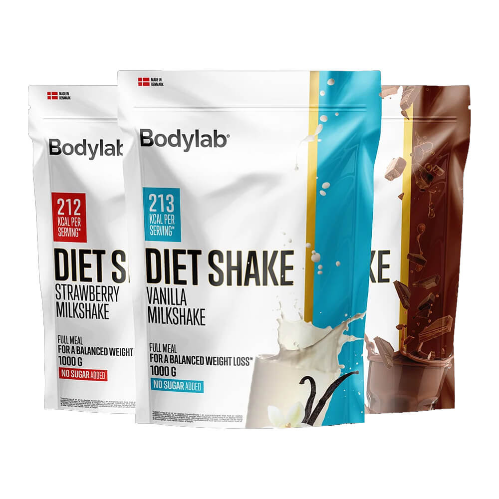 Bodylab Diet Shake, 1000 g i gruppen Kosttillskott & Livsmedel / Viktminskning hos Tillskottsbolaget (BODYLAB053)