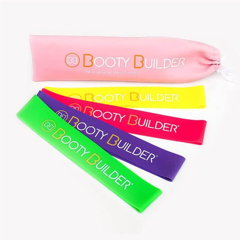 Booty Builder Mini Bands, Pink, 4-pack i gruppen Träningstillbehör / Träningsredskap hos Tillskottsbolaget (BOOTY1)