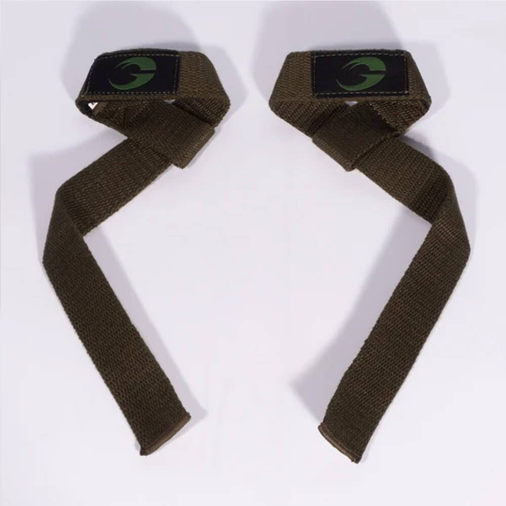 GASP Classic Lifting Straps, Forest Green i gruppen Träningstillbehör / Dragremmar & Grepp hos Tillskottsbolaget (GASP567874)