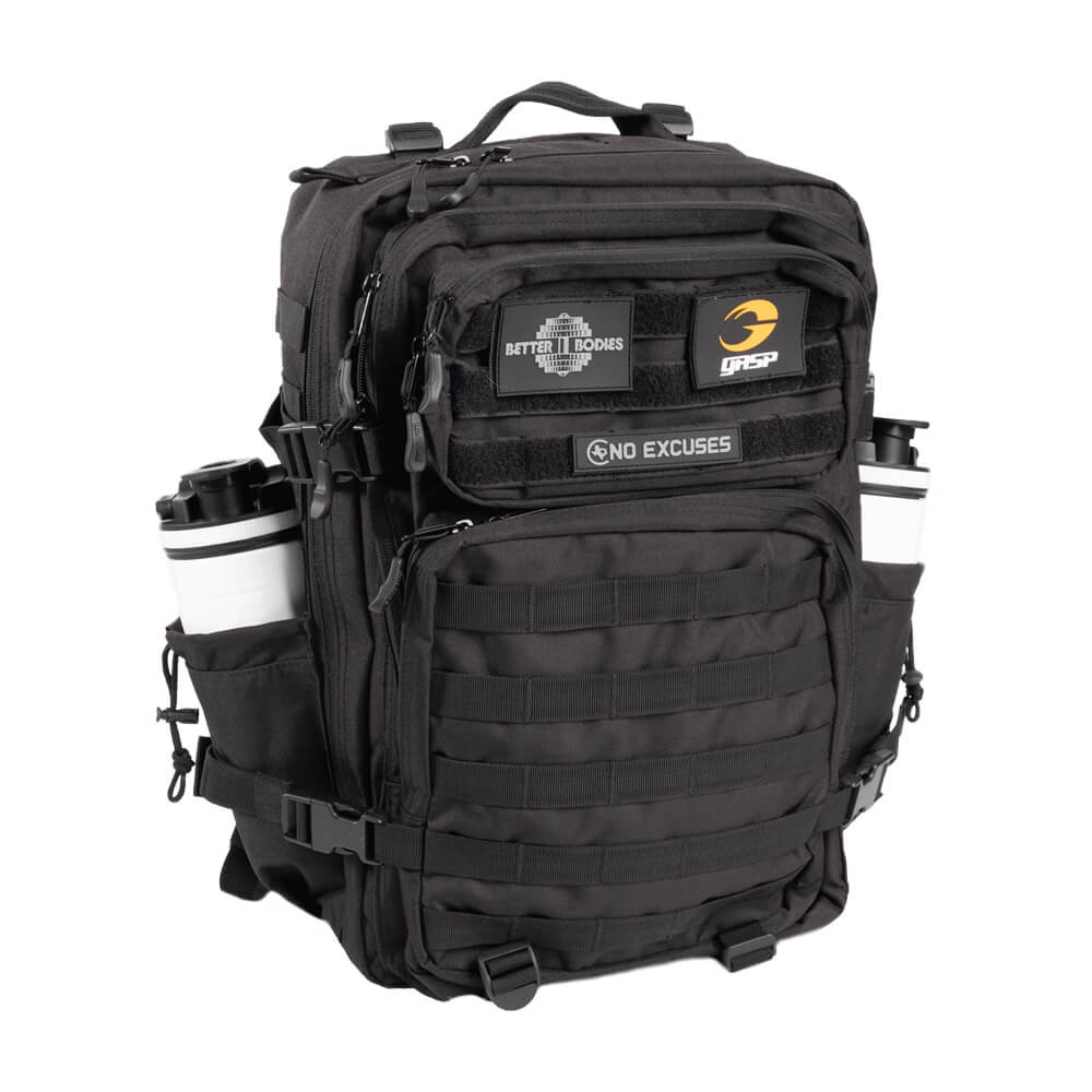 GASP Tactical Backpack, Black i gruppen Träningstillbehör / Träningsväskor hos Tillskottsbolaget (GASP5783)