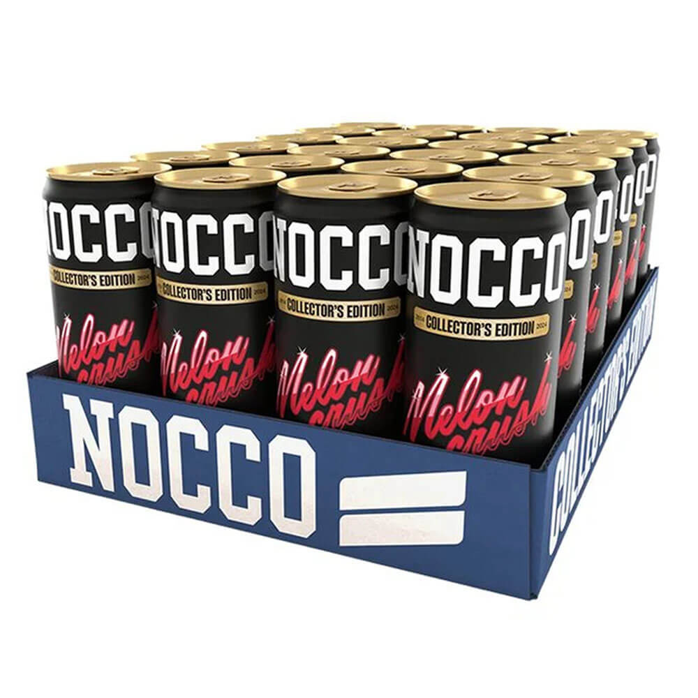 24 x NOCCO FOCUS, 330 ml (Collector´s Edition Melon Crush) i gruppen Tema / Glutenfria Kosttillskott hos Tillskottsbolaget (NOCCO5634)