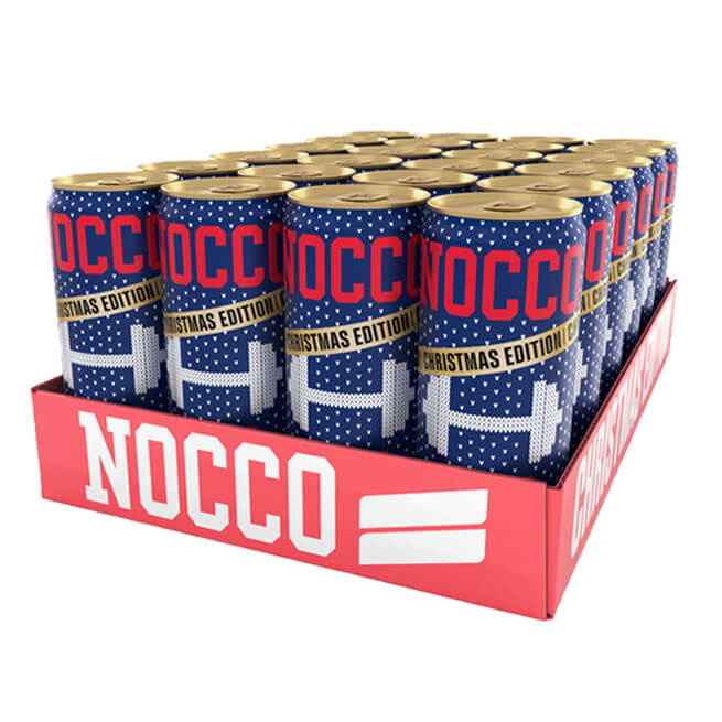 24 x NOCCO BCAA, 330 ml (Julmust) i gruppen Tema / Glutenfria Kosttillskott hos Tillskottsbolaget (NOCCO65745)