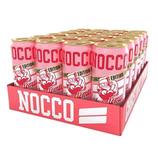 24 x NOCCO BCAA, 330 ml (Skum Tomte) i gruppen Drycker / Energidryck hos Tillskottsbolaget (NOCCO7843)