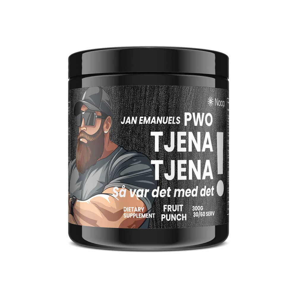 NOOP Jan Emanuels PWO, 300 g i gruppen Kosttillskott & Livsmedel / Prestationshöjare / Pre-Workout / PWO hos Tillskottsbolaget (NOOP766834)