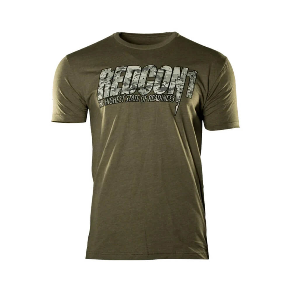 Redcon1 OG T-Shirt, green camo i gruppen Träningstillbehör / Träningskläder hos Tillskottsbolaget (REDCON178674)