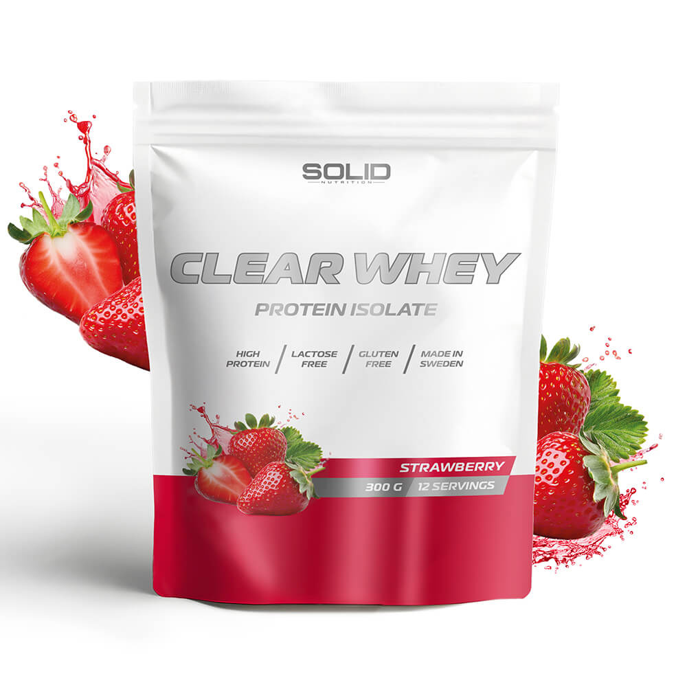 SOLID Nutrition Clear Whey, 300 g i gruppen Kosttillskott & Livsmedel / Proteinpulver / Clear Whey hos Tillskottsbolaget (SOLID56735)