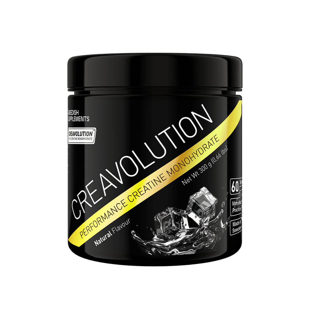 Swedish Supplements Creavolution, 300 g i gruppen Kosttillskott & Livsmedel / Kreatin / Kreatinmonohydrat hos Tillskottsbolaget (SS67854)