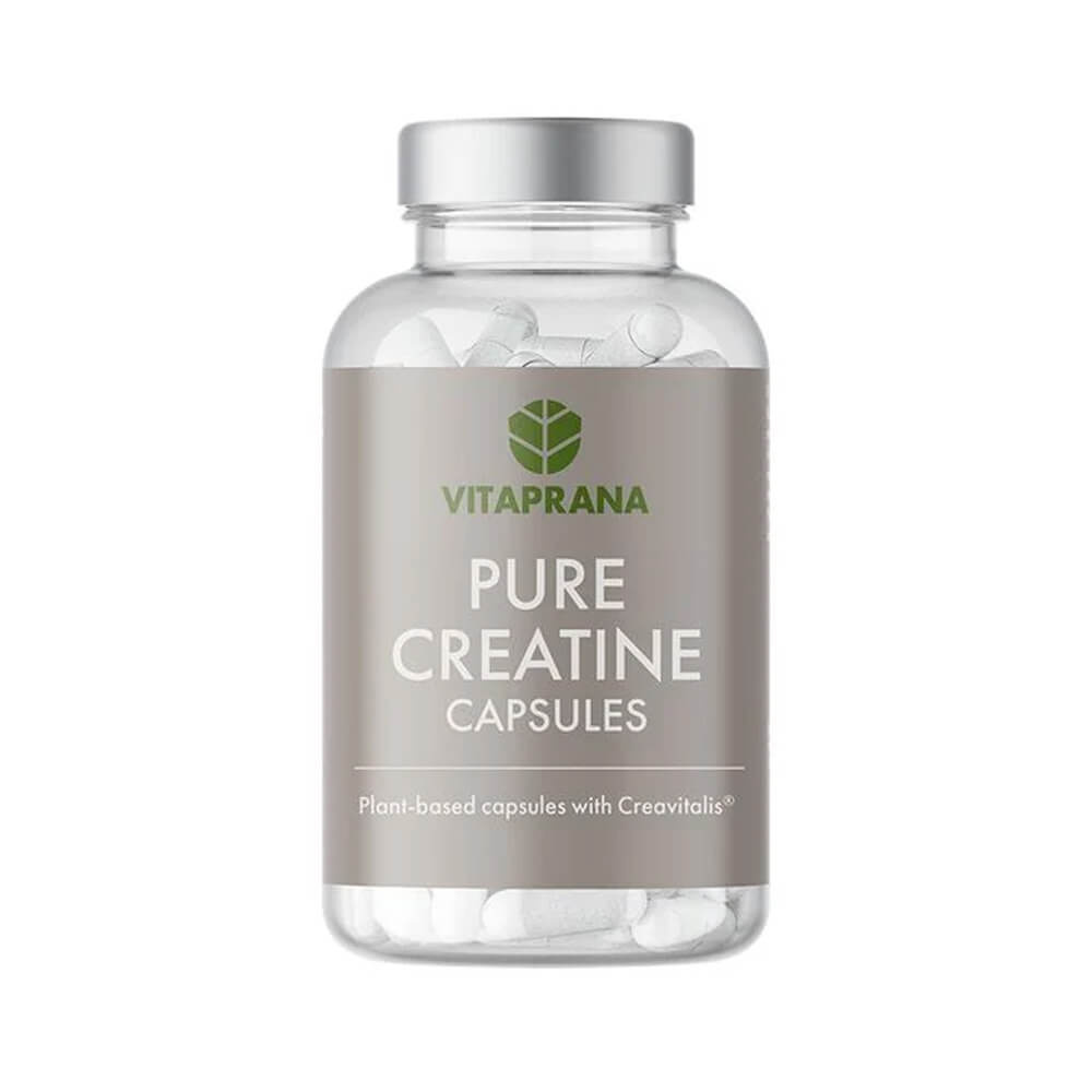 Vitaprana Pure Creatine, 100 caps i gruppen Kosttillskott & Livsmedel / Kreatin / Kreatinmonohydrat hos Tillskottsbolaget (VITAPRANA768786)