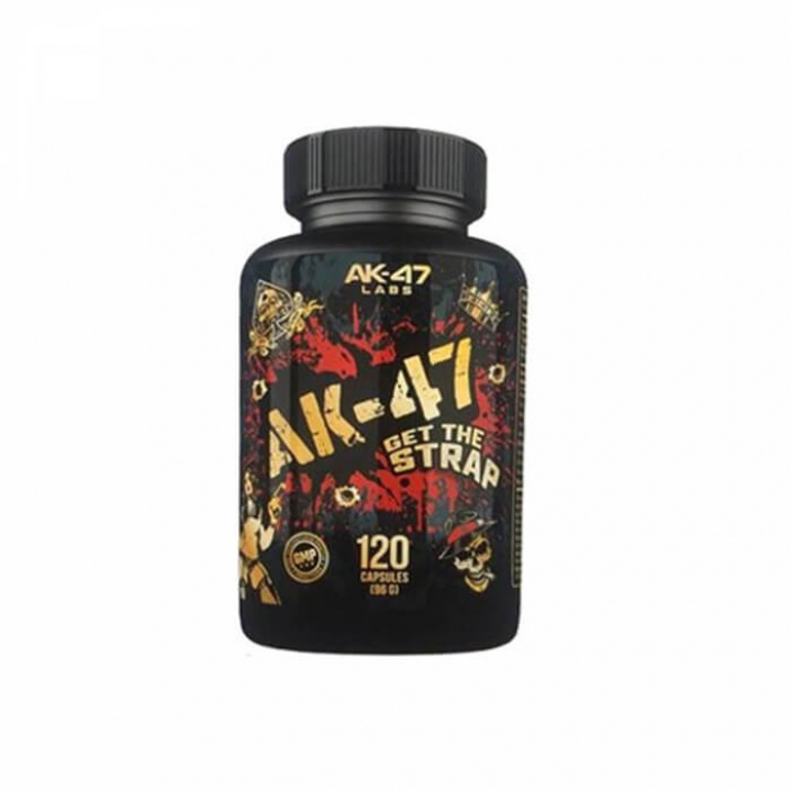 AK-47 Labs Get The Strap, 120 caps i gruppen Kosttillskott & Livsmedel / Muskelökning / Testobooster hos Tillskottsbolaget (AK47823)