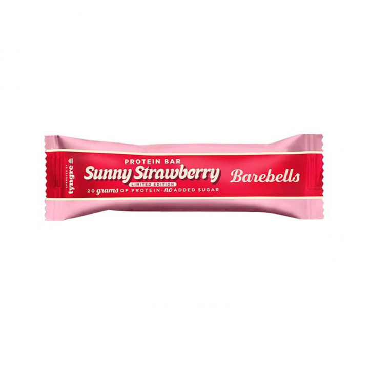 Barebells Proteinbar, 55 g (Sunny Strawberry) i gruppen Bars / Proteinbars hos Tillskottsbolaget (BAREBELLS1CCL12C-23)